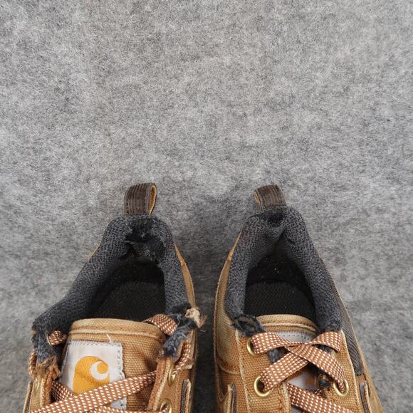 Nike Shoes 6Y Air Force 1 Low Carhartt WIP Ale Brown GS Sneakers Canvas Corduroy - Picture 3 of 16